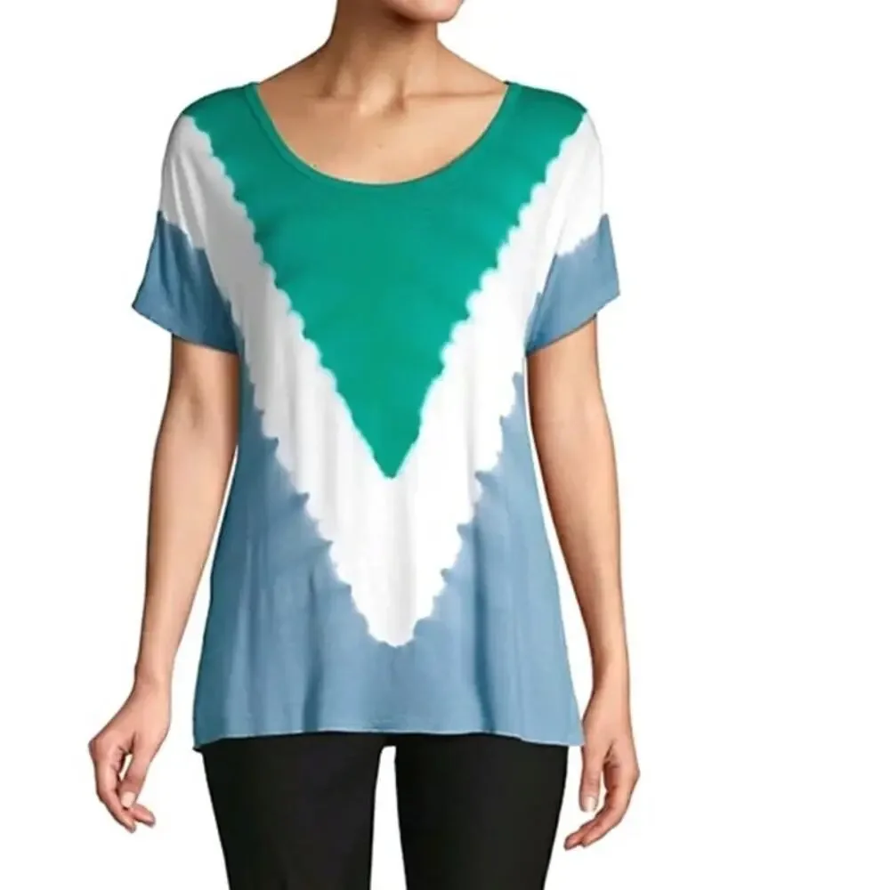 Nanette Lepore Play Tie Dye Tee Large